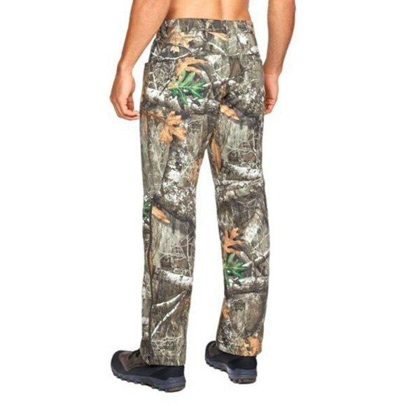 Mens Under Armour Hunting Pants Size 3XL New Real Tree Edge Camo Mid Season Kit - Picture 4 of 4